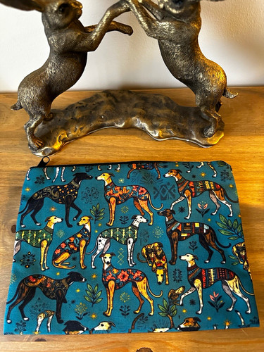 Whippet greyhound dog - whippet, print