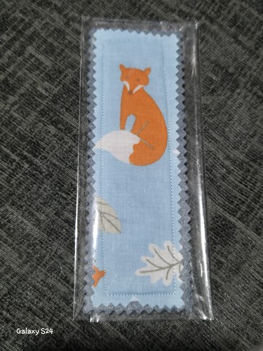 Handmade bookmark fox - bookmark,