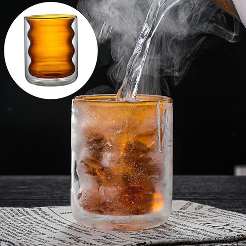Double wall glass - double, drinking