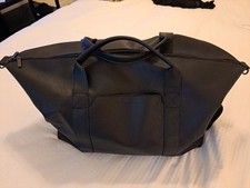 Bugatti Black Duffle Bag Likenew 2 Outside Pockets