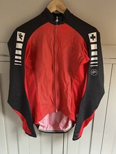Assos Intermediate Evo Airblock ladies long sleeve cycle jersey | Red | Small |