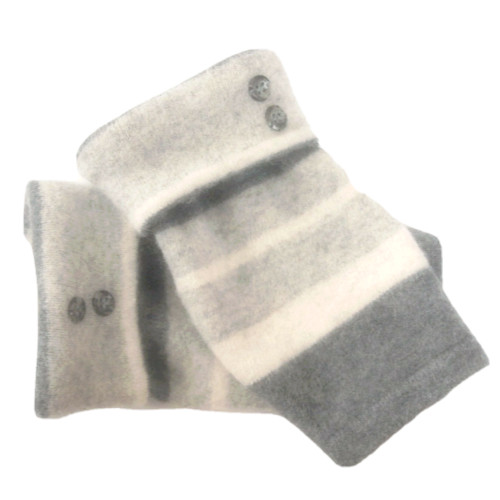 Fingerless gloves gray - fingerless,