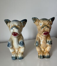 2 Retro Vintage Ceramic Lustre