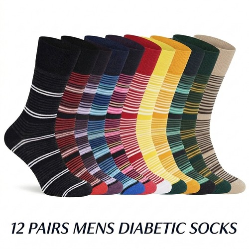 Mens socks cotton non elastic - cotton,