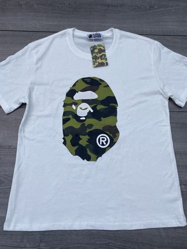 Bape men white - men's, camo