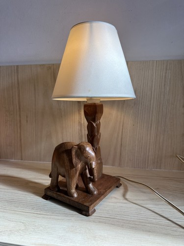 Vintage mcm teak carved wood - vintage,