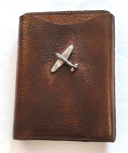 Vintage leather cigar case - vintage,