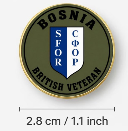 Bosnia sfor british veteran - sfor,