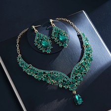 Vintage Crystal Necklace &