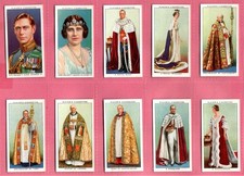 PLAYERS: Coronation Series-Ceremonial Dress 1937 Full Set 50 Cigarette Cards