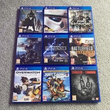 9 PS4 Games Bundle PS5 Compatible Star Wars Battle Battlefield VGC ⭐️