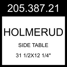 IKEA HOLMERUD Side Table Dark