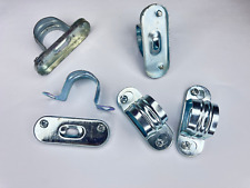 25mm Round Conduit Zinc-Plated Steel Spacer Bar Saddles BZP  Multi Qty
