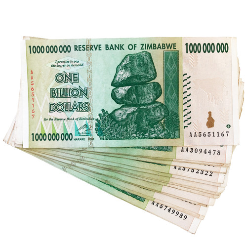 Zimbabwe one billion - one,