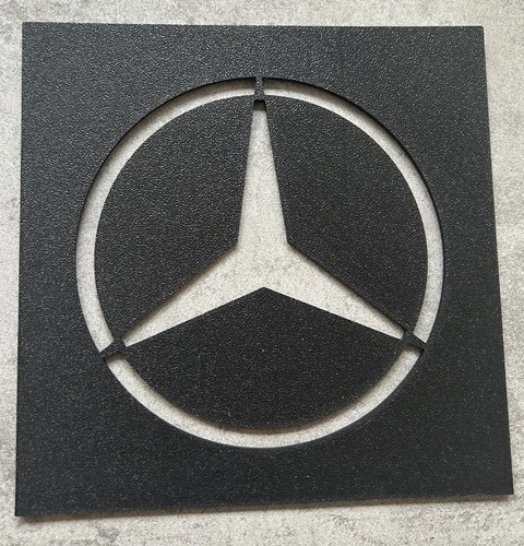 Mercedes car carpet stencil - ,