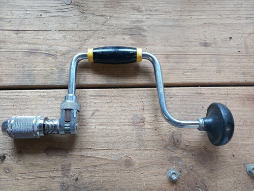 Vintage tools brace bit - vintage,