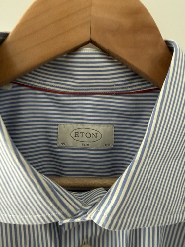 Eton striped slim fit 17 - eton, 17.5