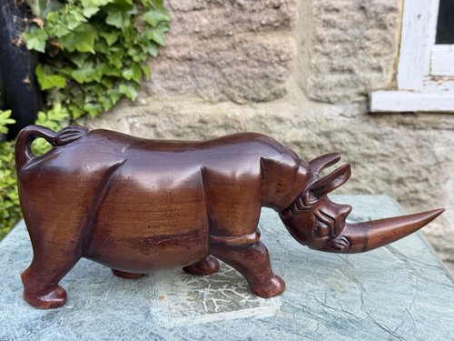 Vintage hand carved wooden - hand,