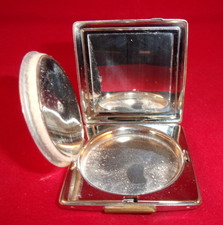 Vintage White Metal Silver