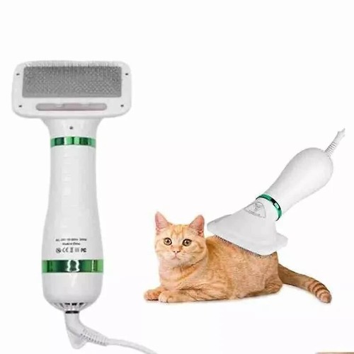 Pet grooming brush with - grooming,