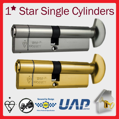 Euro cylinder lock thumb turn - thumb,