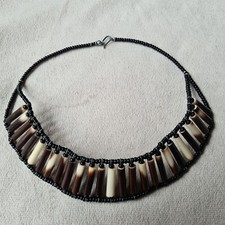 Vintage Tribal Necklace, faux