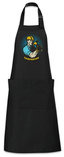 Carpenter bbq cooking apron - bbq,