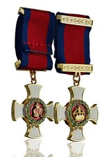 Full Size Replica George VI Distinguished Service Order DSO Medal. Gold/Enamel
