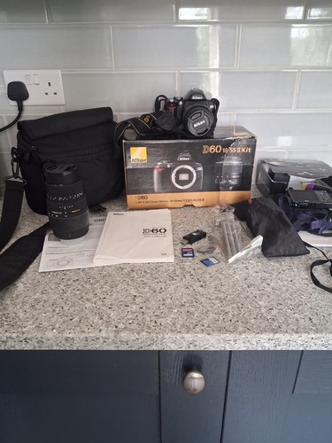 Nikon digital d60 - , with