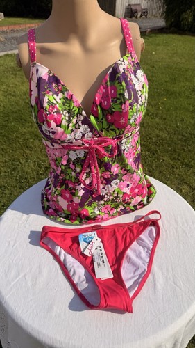 Freya eden floral tankini top - eden,