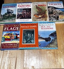 7 Vintage Observer's Books