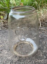 Vintage Veritas Glass Lamp