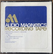 Audio Magnetics Recording Tape