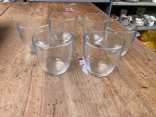 Small round drinking glasses - round,