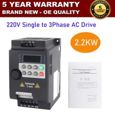 2.2KW 220V Single to 3 Phase