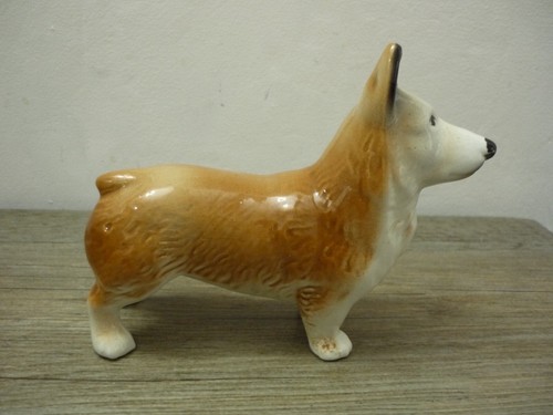 Vintage corgi puppy dog - corgi,