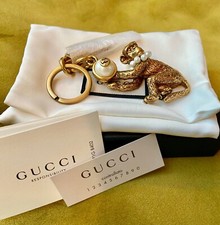 GUCCI monkey gold key chain