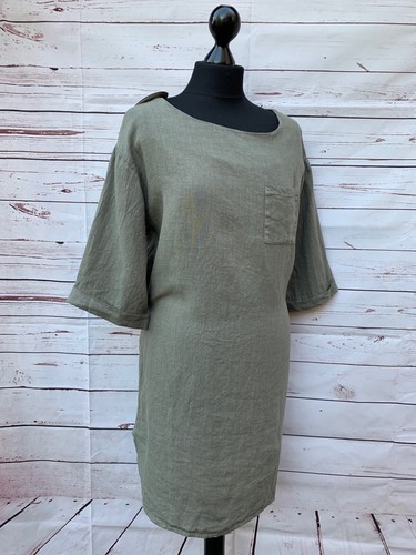 Cosmo italian linen - linen, tunic