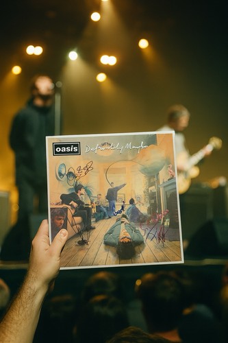 Signed definitely maybe vinyl - maybe,