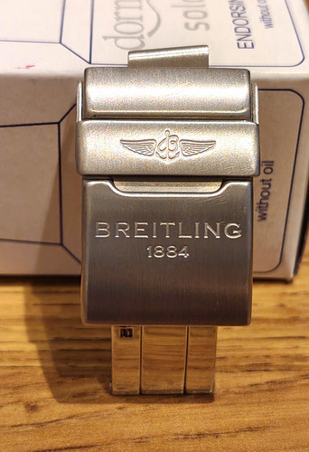 Breitling 20mm stainless - stainless, steel