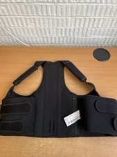 Back Support Brace Posture Corrector: Adjustable Shoulder Lumbar Belt SIZE XL