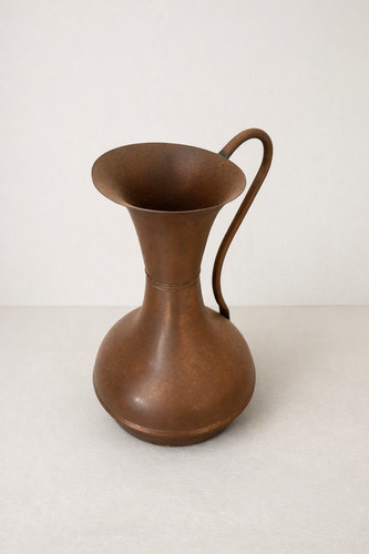 Vintage copper pitcher jug - copper,