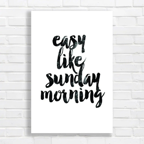 Easy like sunday morning - like,