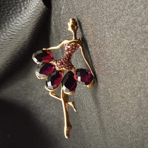 Elegant rhinestone ballerina - elegant,