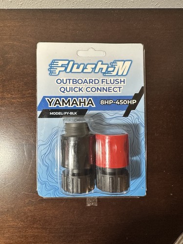 Outboard flush quick connect - flush,