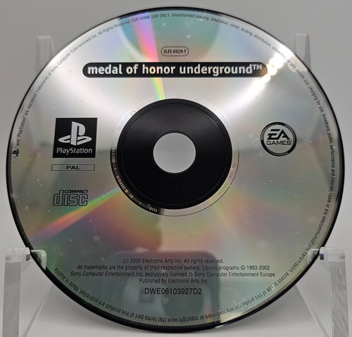 Medal honor underground - of,