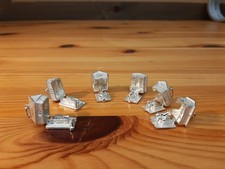 Sterling silver bracelet  Hinge charms  By Nuvo.  2 Cars 4 Cows.