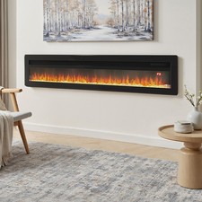 60in Electric Fireplace Fire