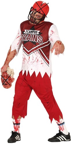 Mens zombie footballer - us,