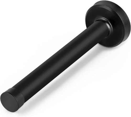 Black door stopper - door, inch